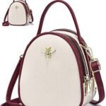 Women Shell Handbag Shoulder Crossbody Bag Ladies PU Satchel Quilted Purse Tote